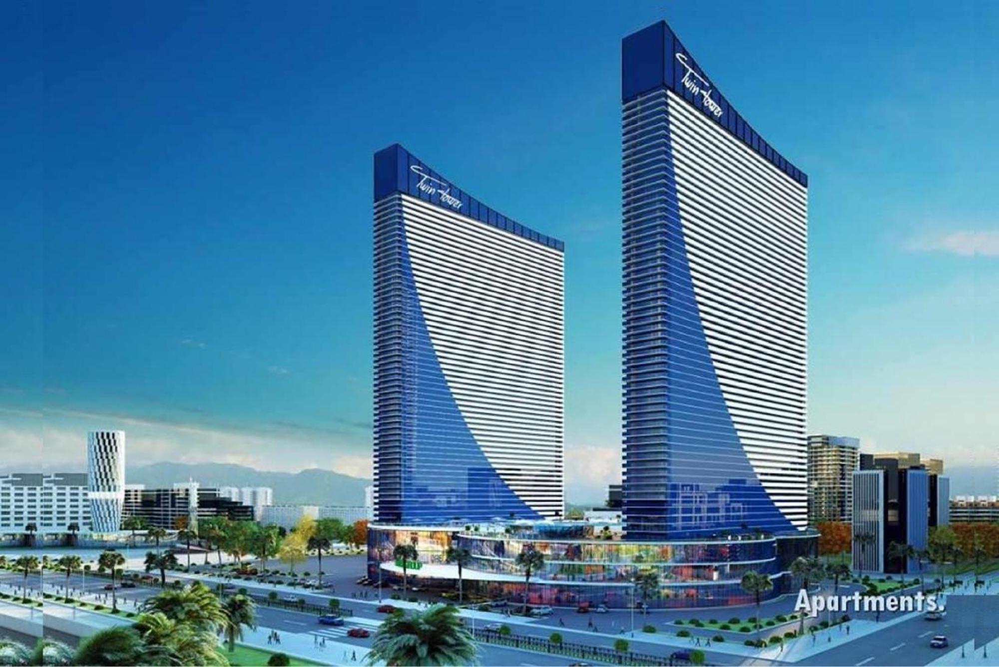 Orbi City Twin Towers Apartment Batumi Bagian luar foto